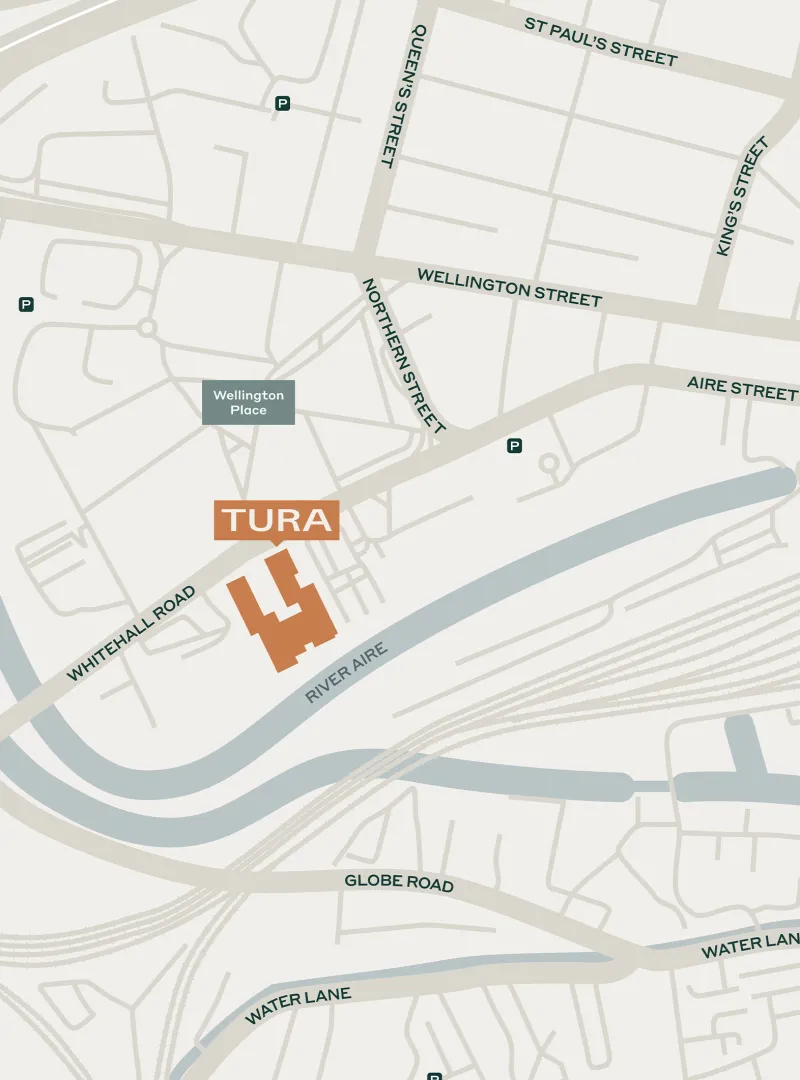 Tura Leeds, 1, 2, 3 bedroom apartments in Leeds city centre.